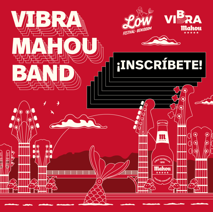 Vibra Mahou Band, el concurso de bandas ficticias para vivir el Low Festival como auténticas&nbsp;Rock-Star.