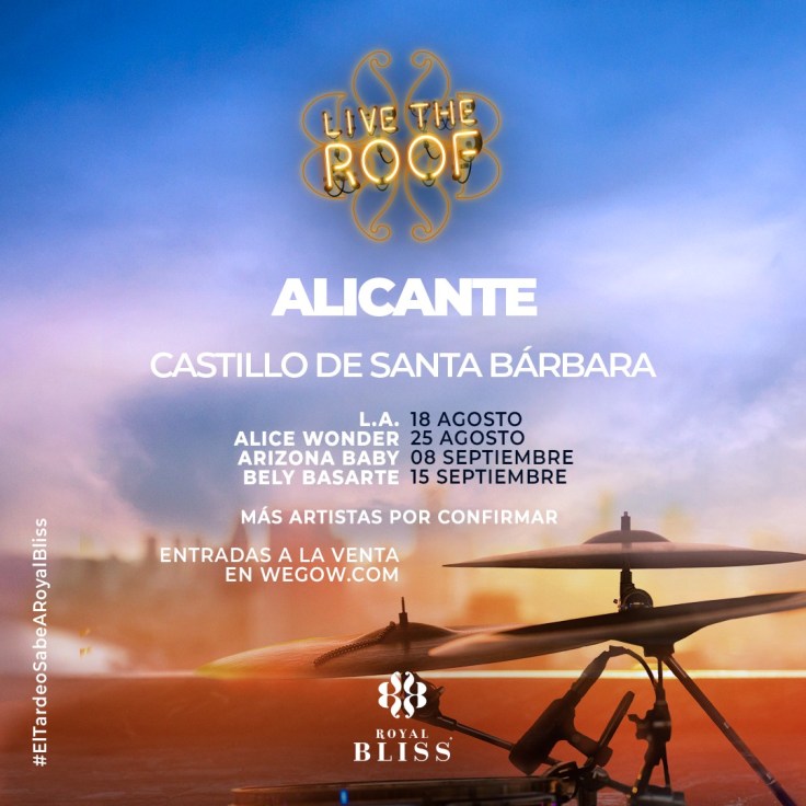 «Live the Roof»: vuelve la música a los tejados de&nbsp;Alicante.