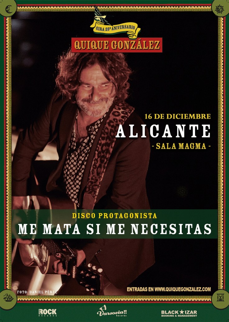 Quique González en la Sala&nbsp;Magma.