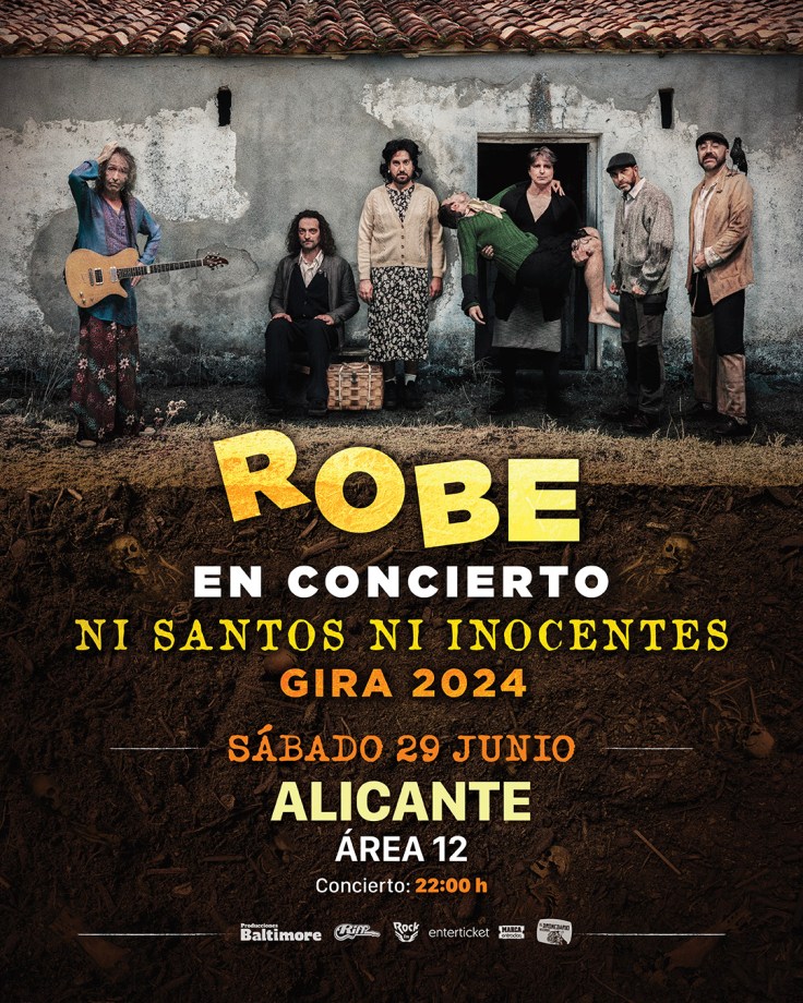Arranca la programación de Área 12 con el concierto de&nbsp;Robe.