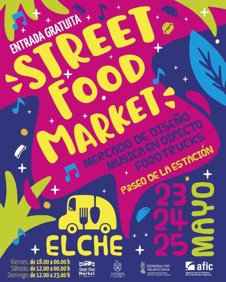 El décimo aniversario de Elx Street Market se presenta con una programación ‘non&nbsp;stop’.