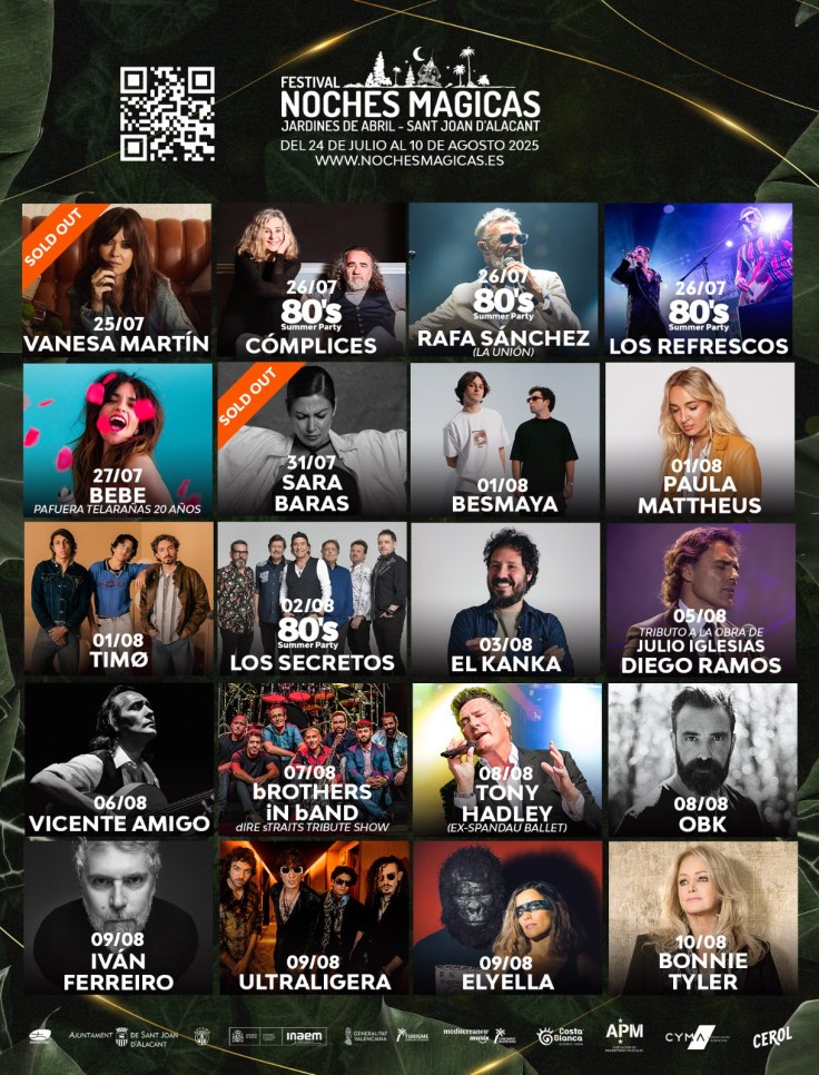El Festival Noches Mágicas 2025 rendirá homenaje a la música&nbsp;española.
